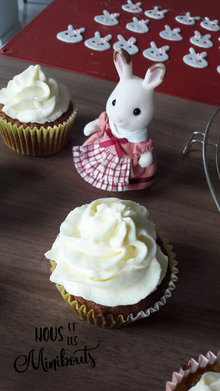 CUPCAKE CAROTTE SYLVANIAN PAS crème