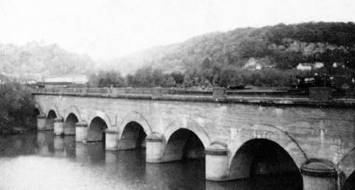 Pentecôte 1935 le pont-canal