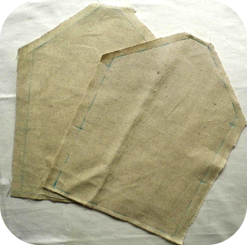 Tuto enveloppe tissu Marquage Déc 2014