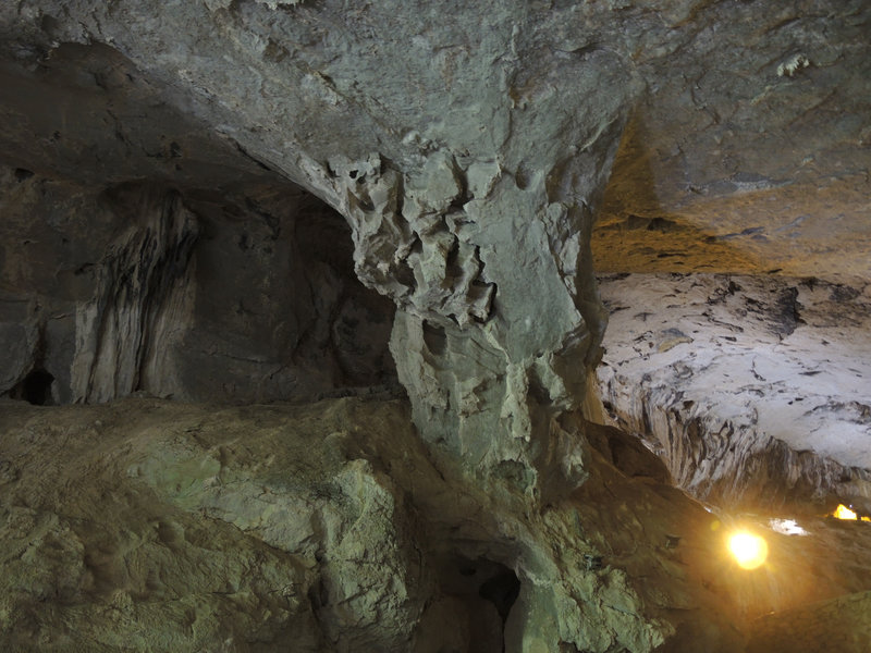 Zugarramurdi, la grotte, intérieur, détail (Espagne)