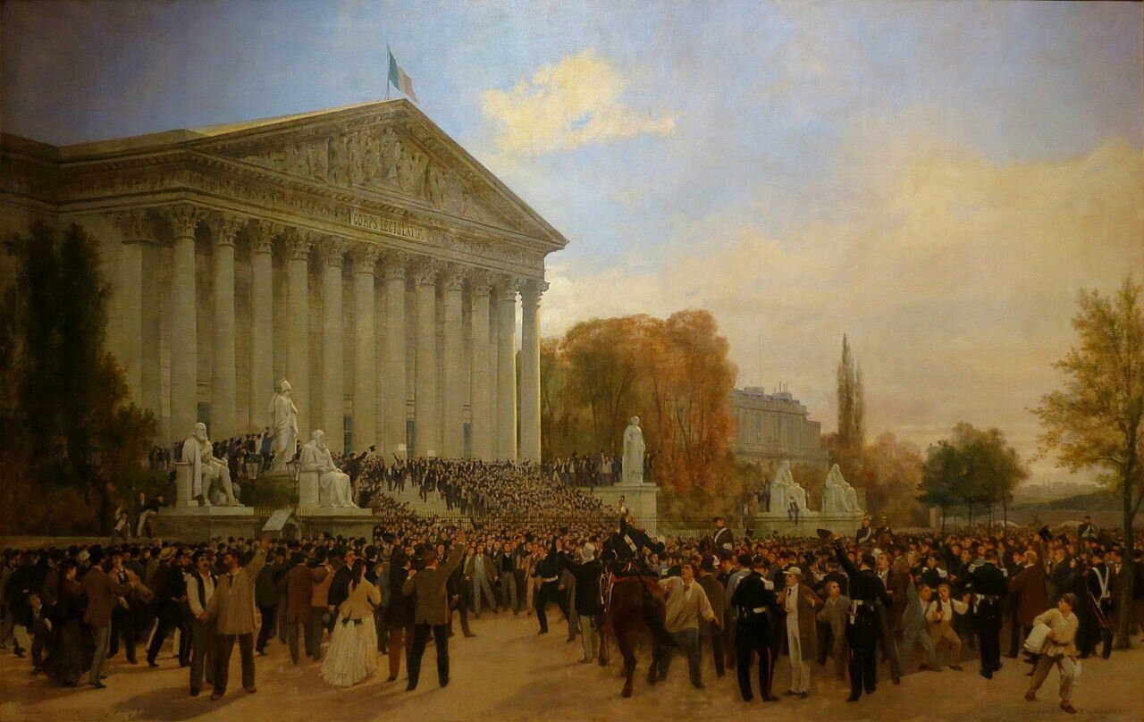 Didier et Guiaud : Abolition de l'Empire, 4 septembre 1870