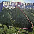 Le <b>Granier</b> 1933 m de Tencovaz - Chartreuse