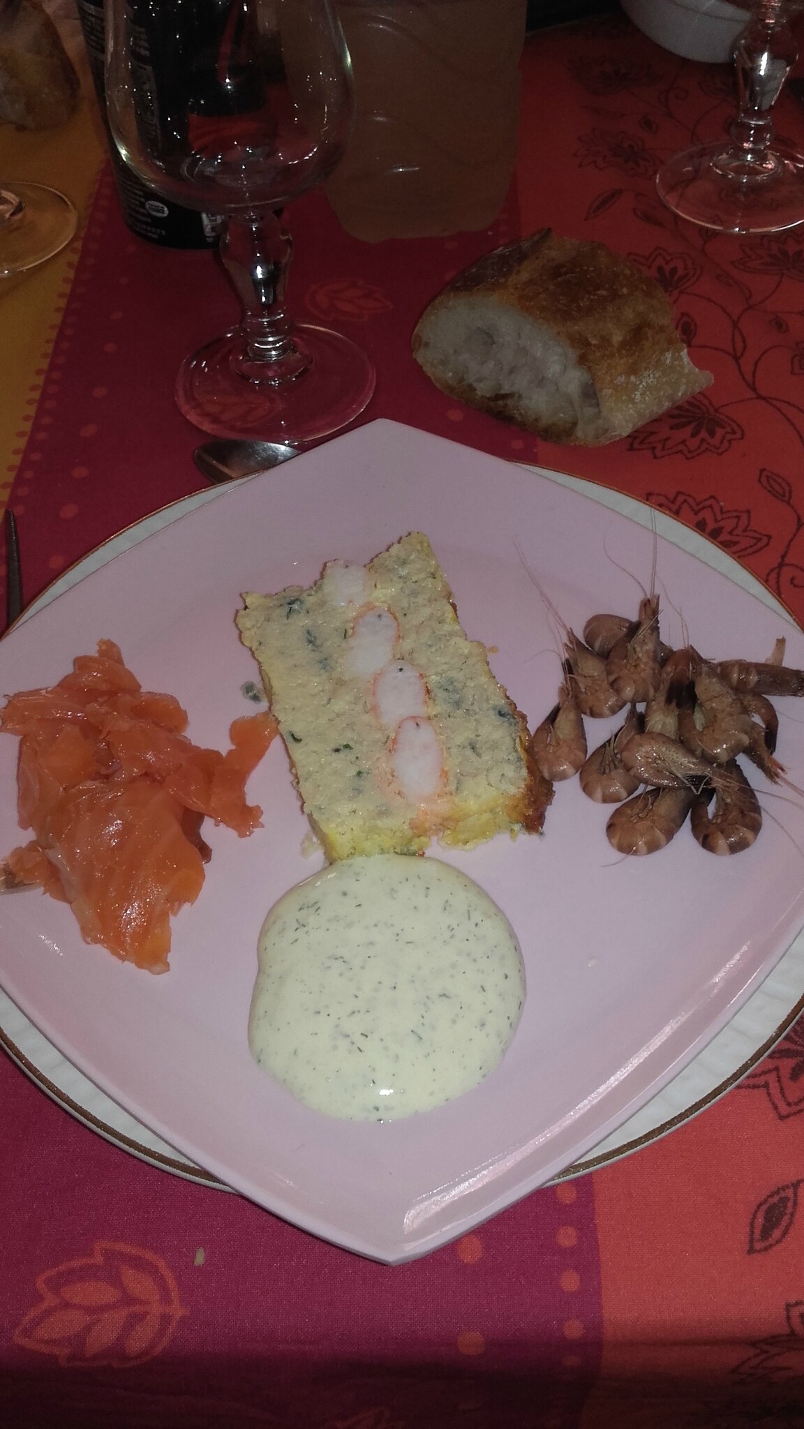 Terrine de poisson crevette Aux bonnes recettes de Didine