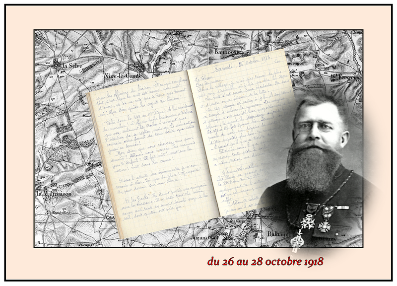Journees des 26, 27 et 28 octobre 1918, abbe Henry temoigne