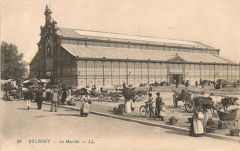 Belfort CPA Rue Fréry n°1 Marché Ext LL38a