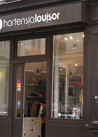 Devanture magasin Hortensia Louisor