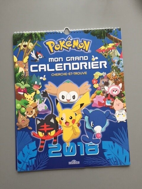 mon grand calendrier pokemon