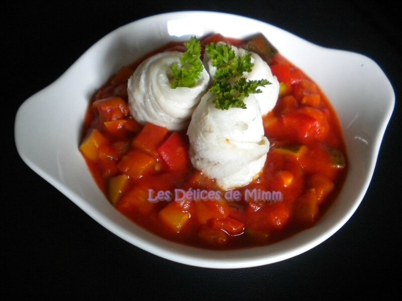 Filets de limande roulés aux légumes du soleil 3