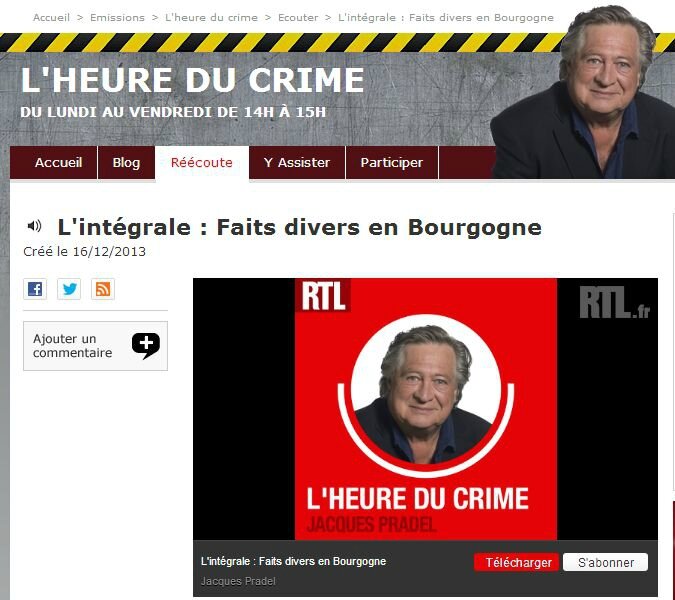 Heure du Crime RTL