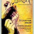 <b>Samantha</b> <b>Lavital</b> en concert à la Crypte ARARAT - vendredi 21 janvier - 20h30
