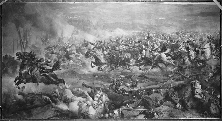 Morot, La bataille de Reichshoffen, 6 août 1870