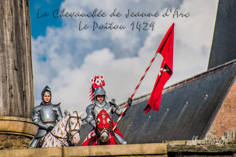 la chevauchée de Jeanne d'Arc - le Poitou 1429