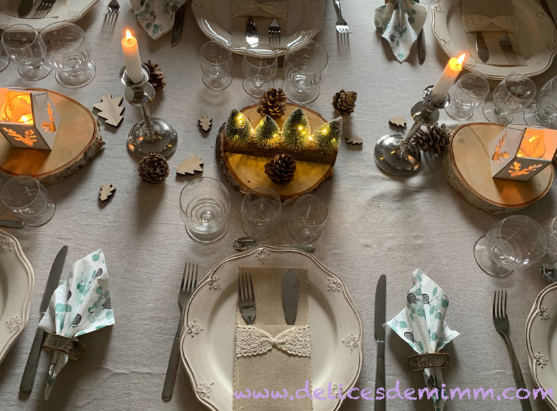 Ma table de Noël Noël nature 3