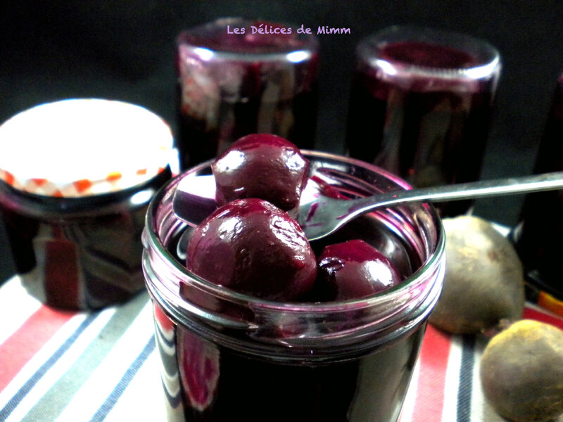 Betteraves rouges au vinaigre 3