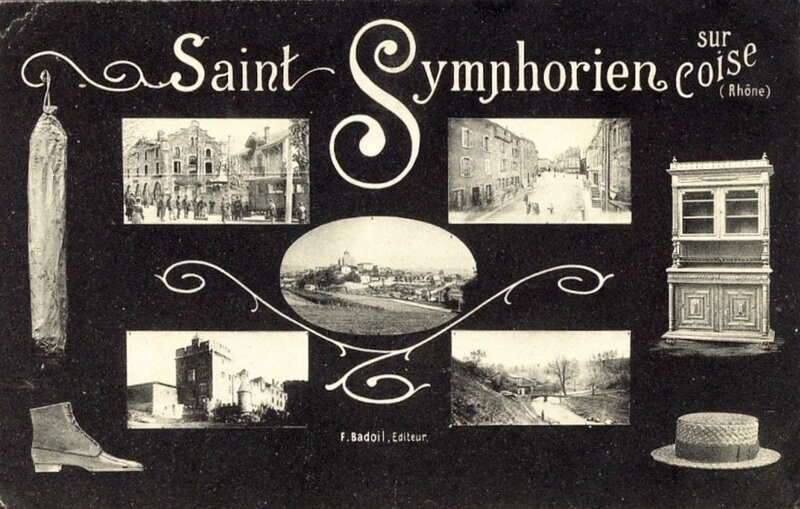 Saint-Symphorien-sur-Coise cpa