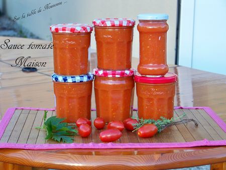 Sauce tomate maison 1