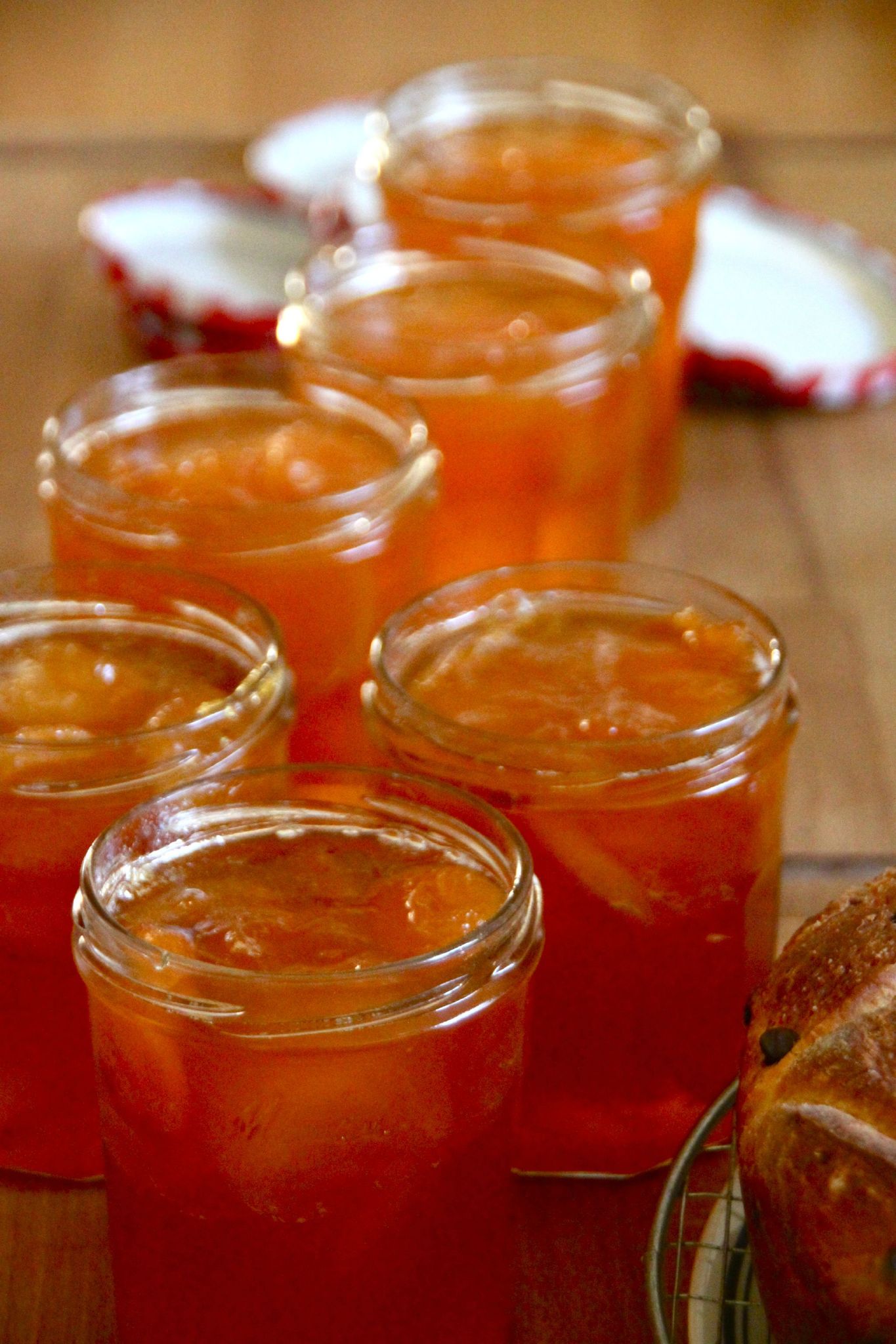 Confiture d'abricots secs