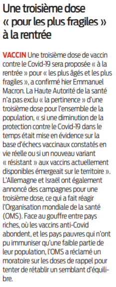 2021 08 06 SO Le Covid en bref2