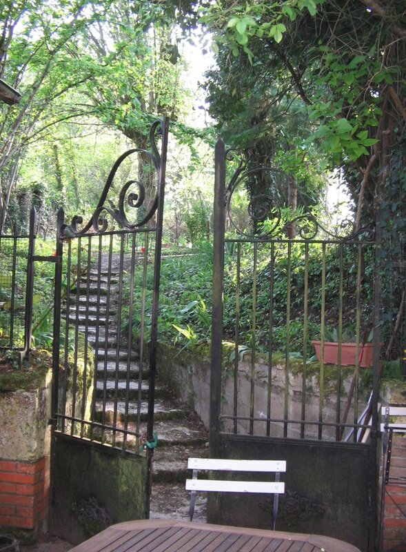 portail du jardin