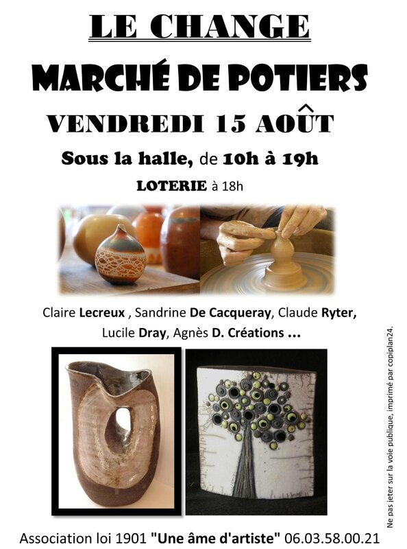 MARCHE DE POTIERS