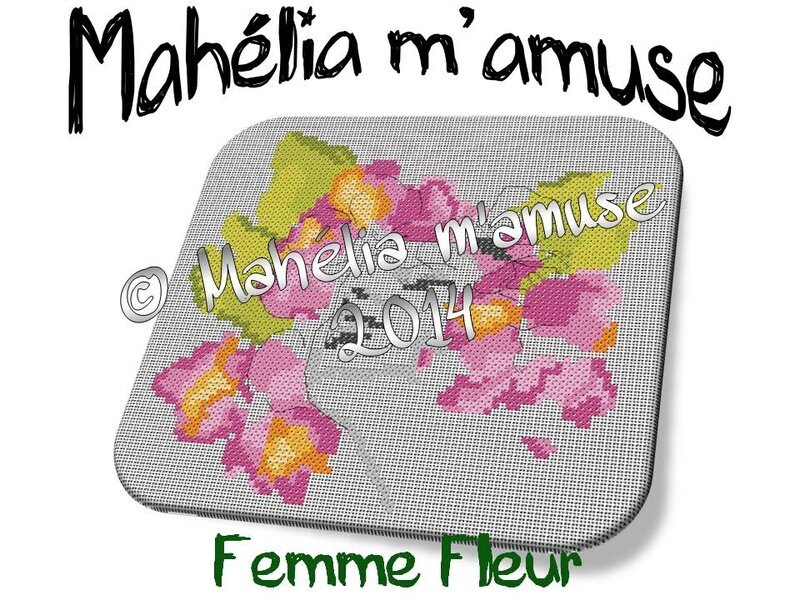 femme fleur