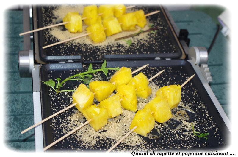 brochettes d'ananas façon mojito-5054