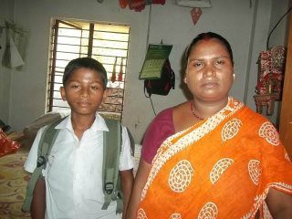 sandeep et sa maman