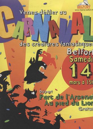 Carnaval Belfort 2009 Affiche