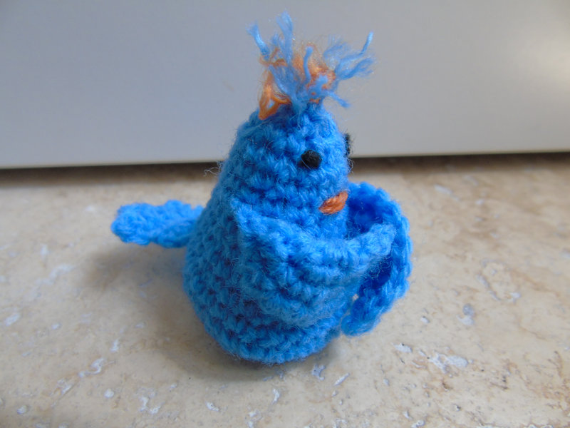 Oiseau Twitter au crochet