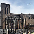 Sant Angelo et le ghetto (3/12). Comment réutiliser des ruines antiques et moyenageuses ?
