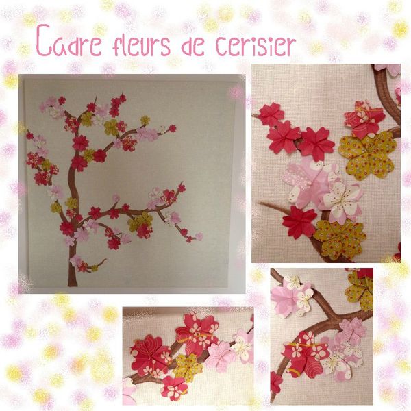 Cadre fleurs de cerisier 3
