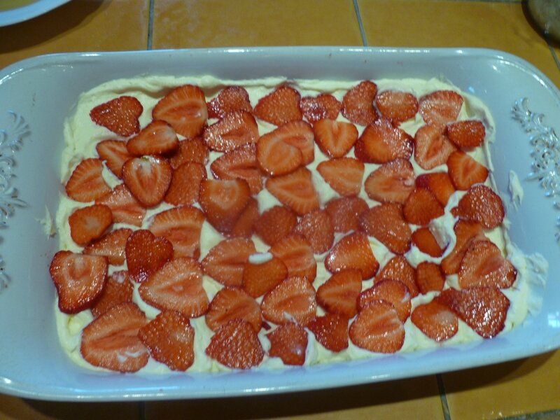 Tiramisù aux fraises2