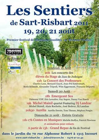 Sentiers Sart risbard affiche