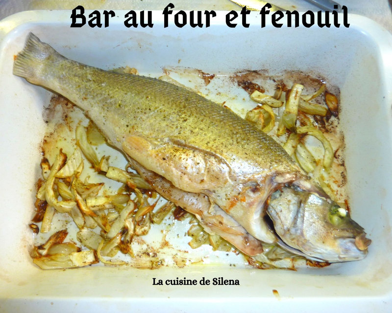 Bar au four et fenouil(2)