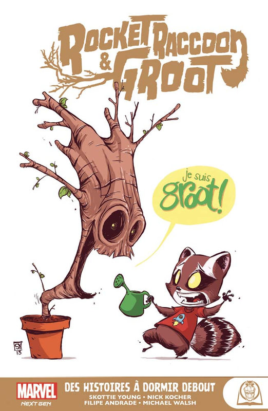 next gen rocket raccoon & groot