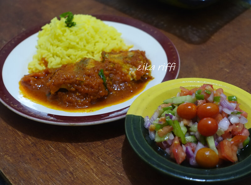 cabillaud curry, riz curcuma 5