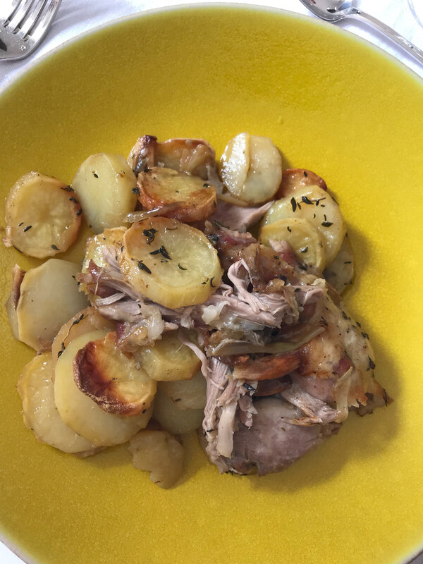 chevreau à la boulangère