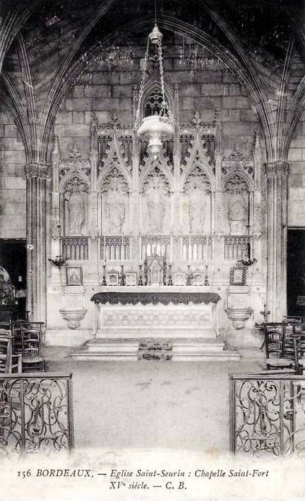 Basilique St Seurin, Autel de St Fort