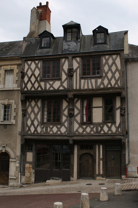 Blois et ses maisons à colombages 