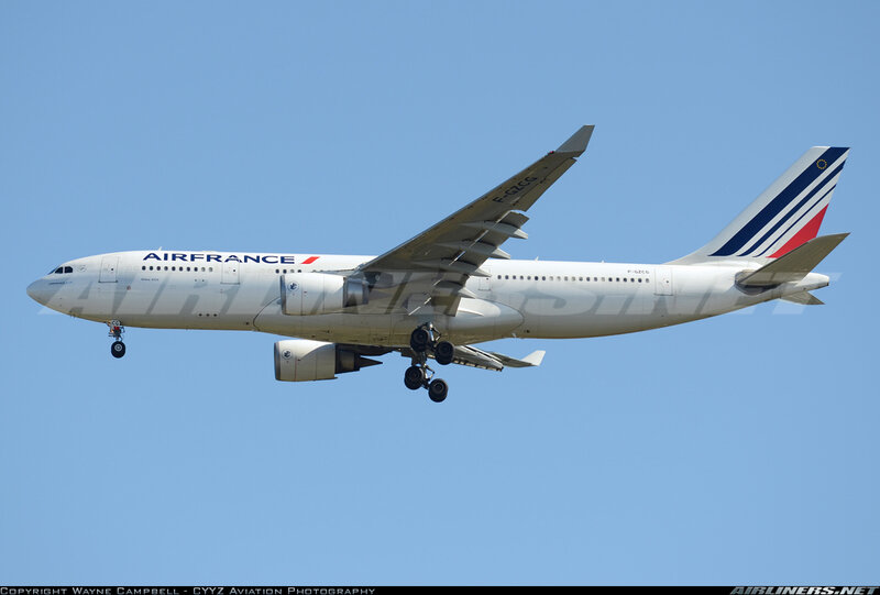 F-GZCG Airbus A330-203 MSN 498 AFR498 25-04-2021