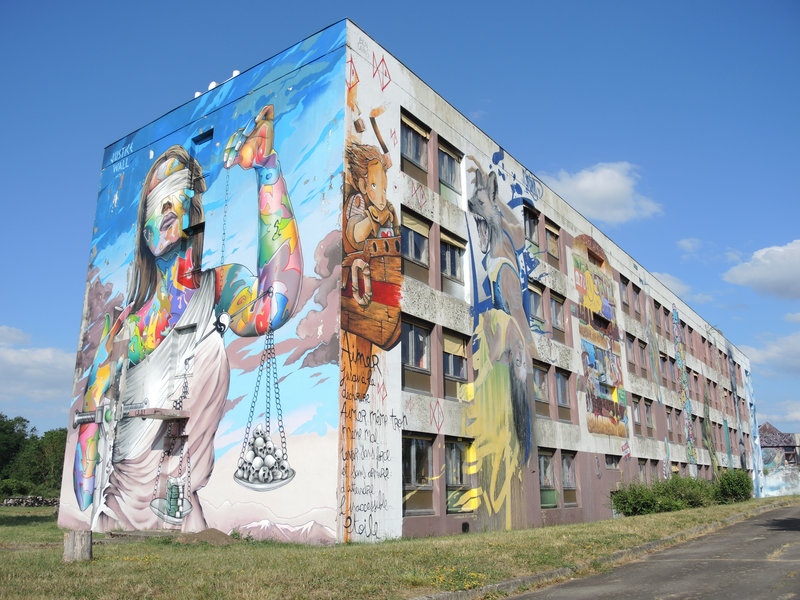 Street art City, extérieur, Hôtel 128, façade sud (03)