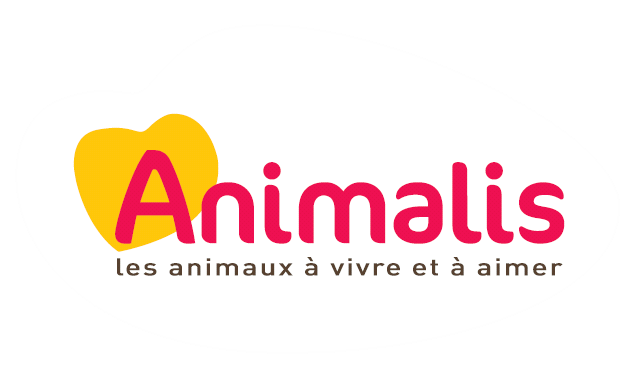 Logo Animalis tache blanche