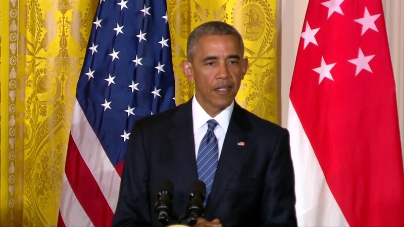 Barack Obama press conference on trump being unfit