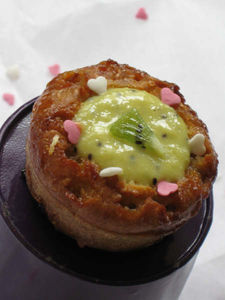 Muffins_chocolat_blanc___curd_kiwi_Recettes_de_ml
