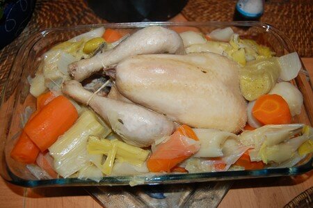Poule au pot recettes poule au blanc