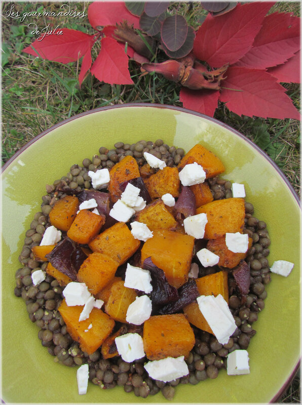 salade tiède lentilles butternut bis