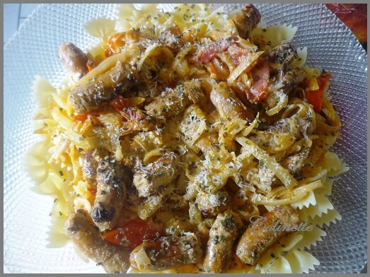 pâtes aux merguez 03