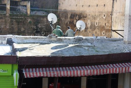 pause sur les toits FES Maroc