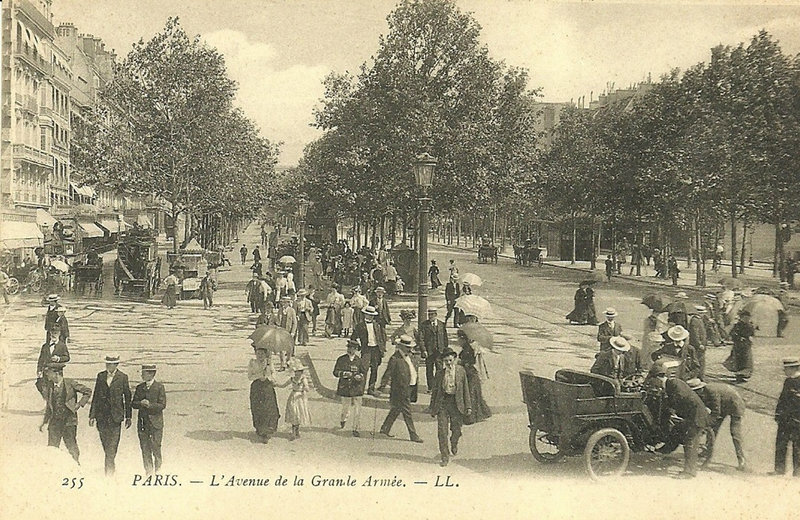 CPA Paris Av de la Grande Armée