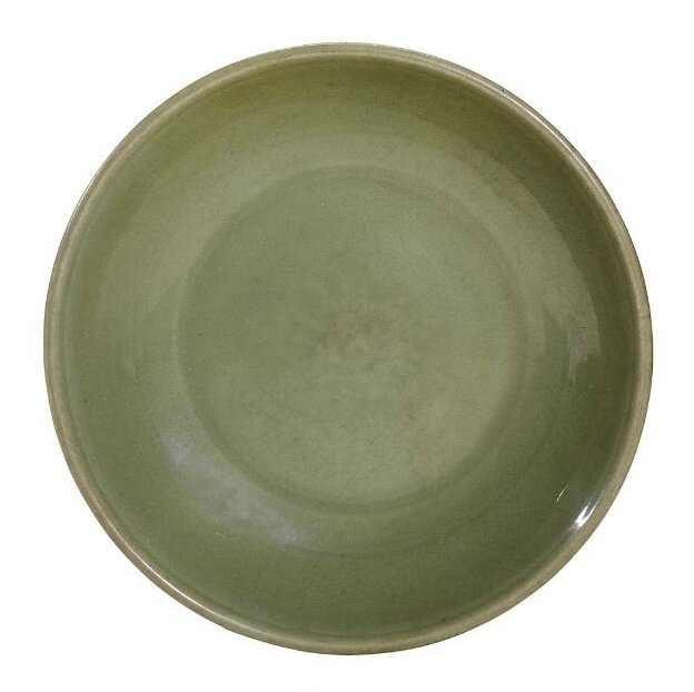 A 'Longquan' celadon dish, Ming dynasty (1368-1644)